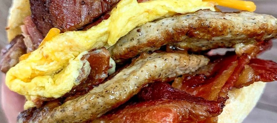 Josh Elkin’s Massive Breakfast Sandwich – #foodiefriday