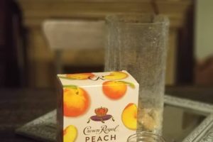 Crown Royal Recommended by Robin Cleckley – A Peachy Treat #foodiefriday