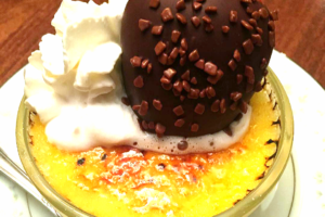 #foodiefriday – Crème Brulee and a Chocolate Covered Strawberry