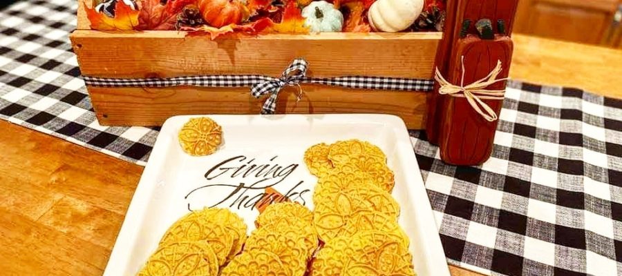 #foodiefriday – Pumpkin Pizzelles