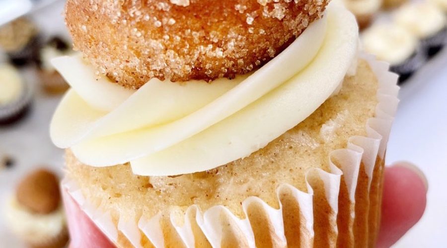 #foodiefriday – Apple Cider Donut Cupcakes