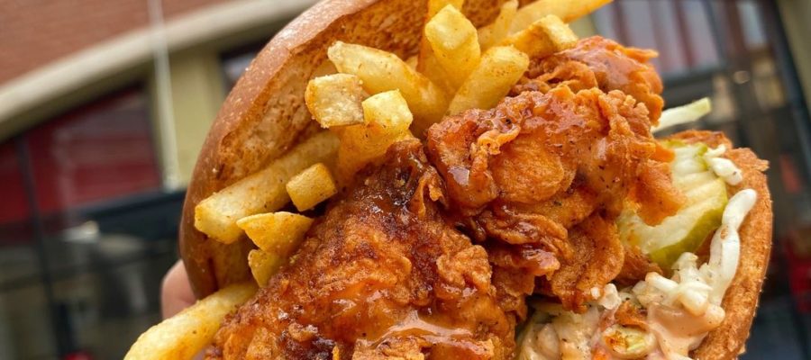 #foodiefriday – Fried Chicken Sandwich